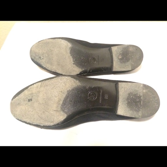 Chanel Ballet flats in black with gold tip - Picture 4 of 4